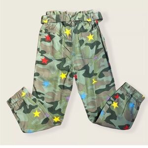Mini Boden Camouflage Star Print Kids Casual Bottoms